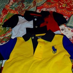 Infant polo shirts